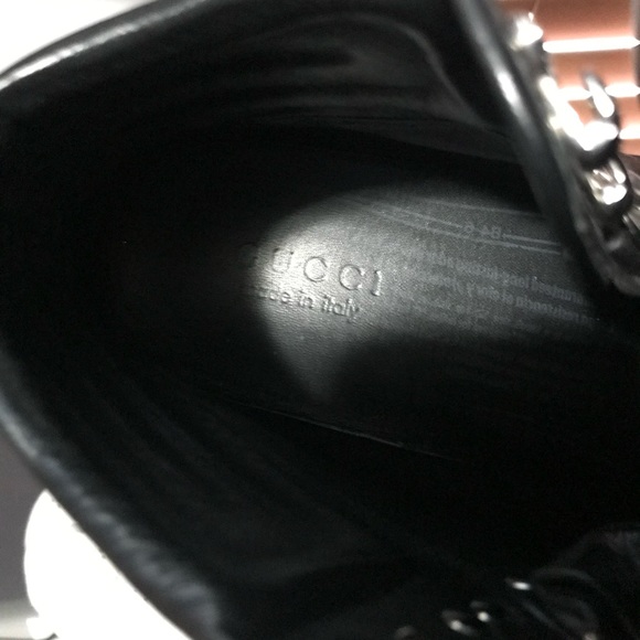 Gucci Mens Guccissima black sneaker - Picture 3 of 7